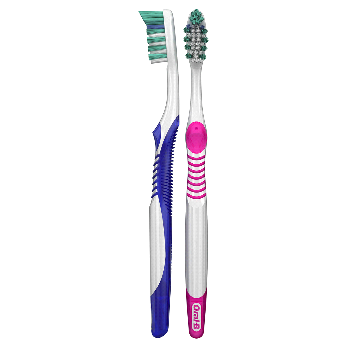 slide 2 of 4, Oral-B Complete Deep Clean Soft Bristle Toothbrush, 2 ct