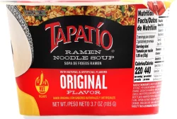 Tapatio Ramen Noodle Soup, Original Flavor