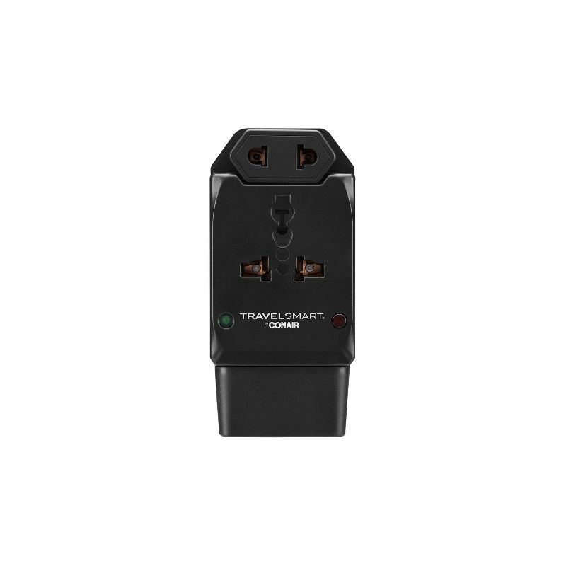 slide 1 of 8, Travel Smart by Conair All-in-One Adapter with USB Port, 1 ct