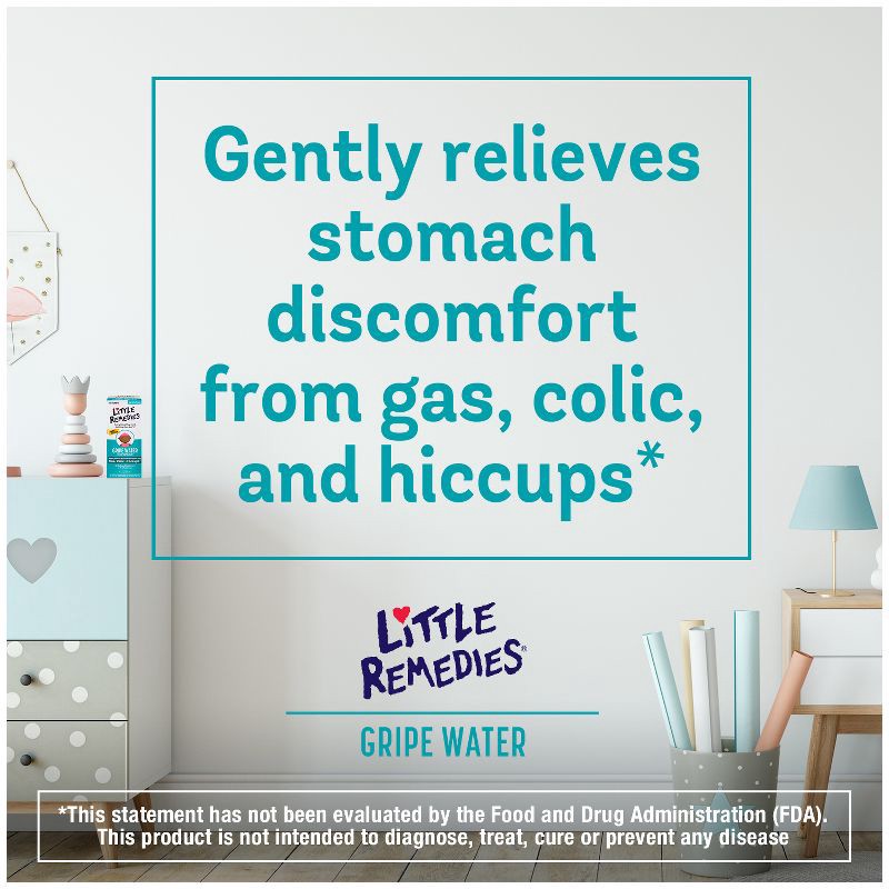 slide 5 of 7, Little Remedies Gripe Water for Baby Gas Colic or Hiccups - 4 fl oz, 4 fl oz