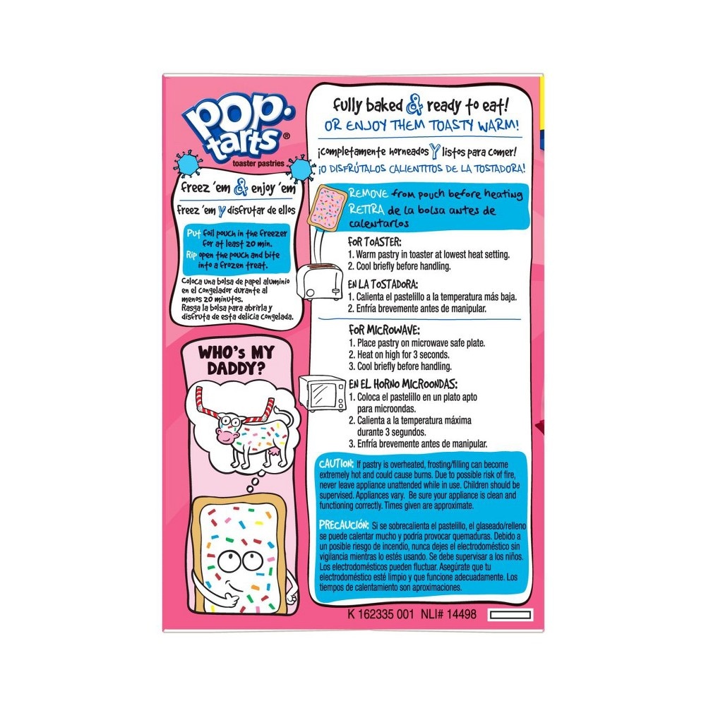 slide 7 of 8, Kellogg's Pop-Tarts Strawberry Milkshake 8c, 13.5 oz