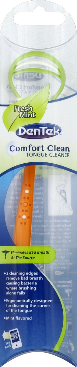 slide 3 of 3, BREATH REMEDY Comfort Clean Tongue Cleaner, Fresh Mint, 1 ct