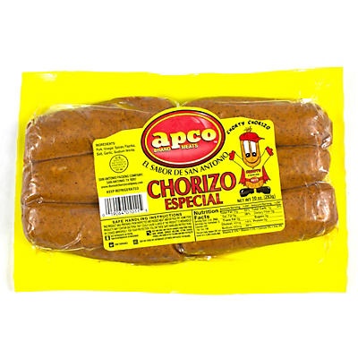 Apco Chorizo Especial Chorizo 10 Oz Pack 10 Oz 