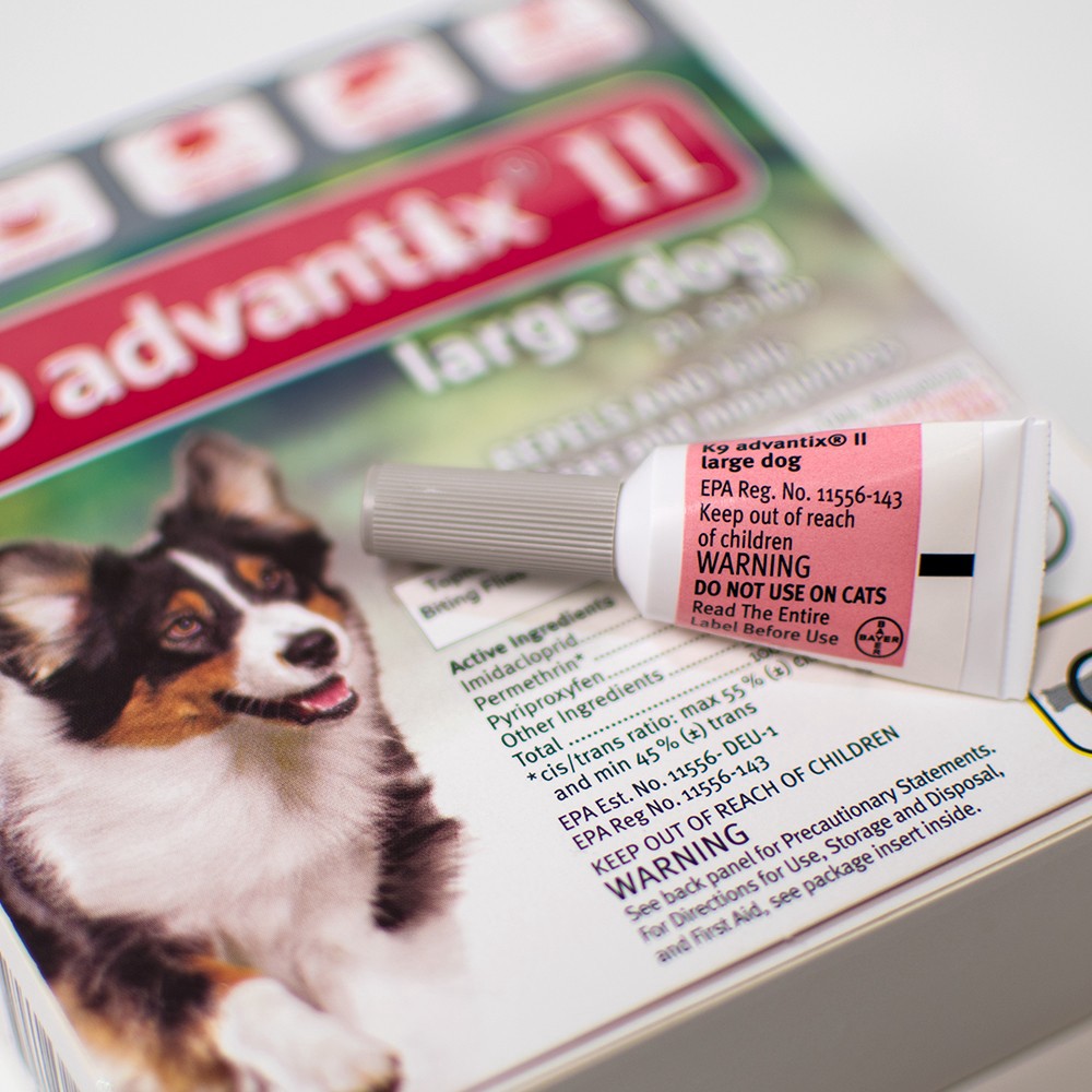 slide 3 of 3, K9 Advantix II Pet Insect Treatment for Dogs - L - 4ct, 0.084 fl oz