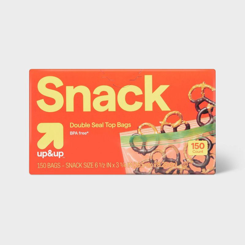 slide 1 of 4, Snack Storage Bags - 150ct - up&up™, 150 ct