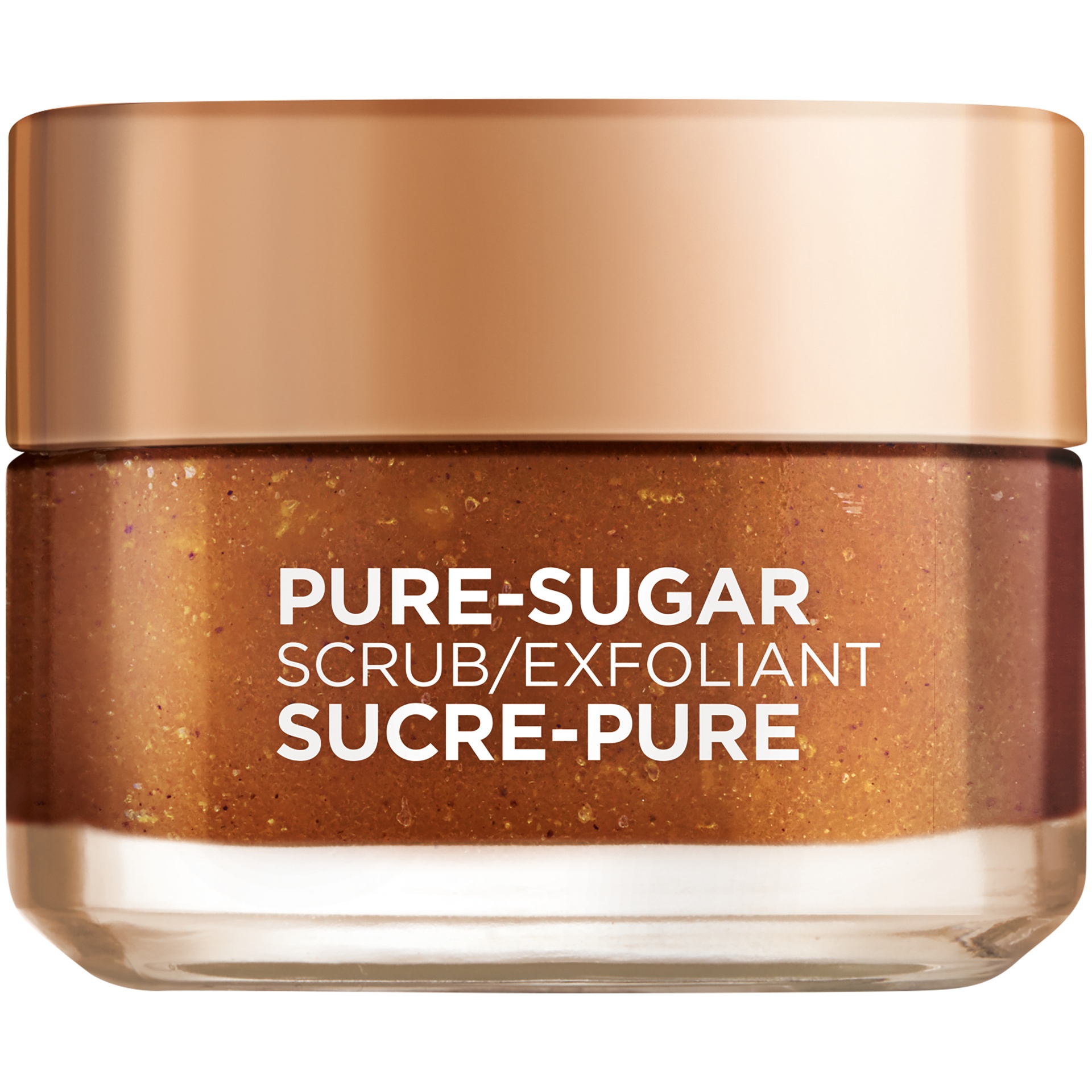 slide 2 of 2, L'Oréal Pure-Sugar Scrub - Smooth & Glow, 1.7 oz