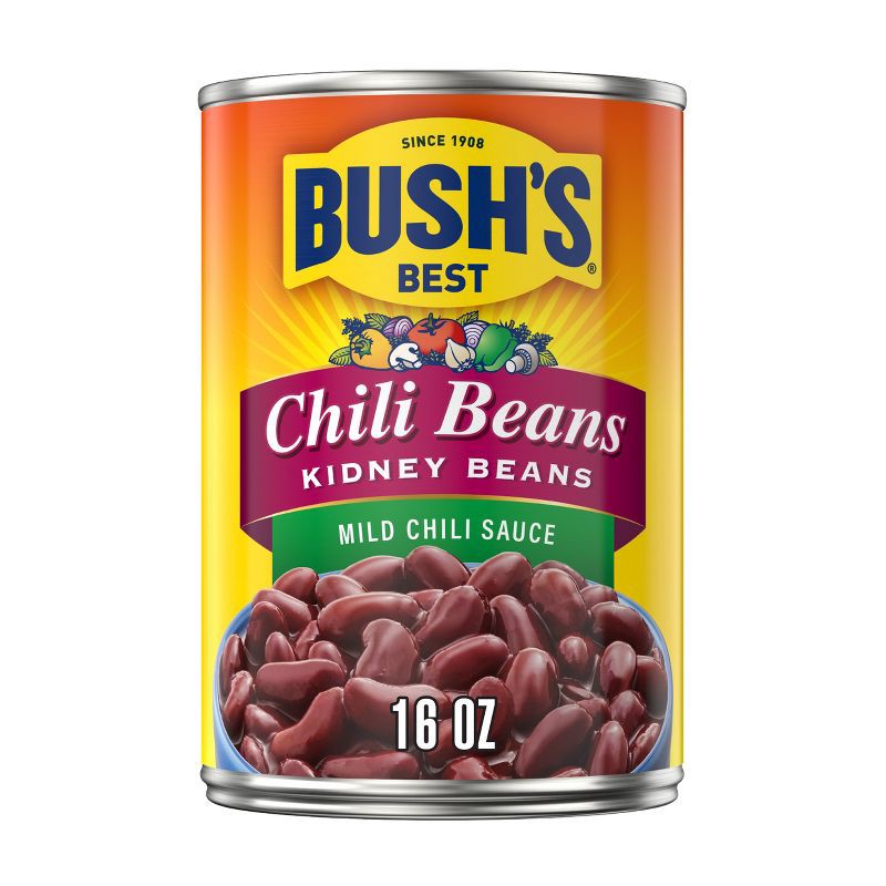 slide 1 of 7, Bush's Kidney Beans in Mild Chili Sauce - 16oz, 16 oz