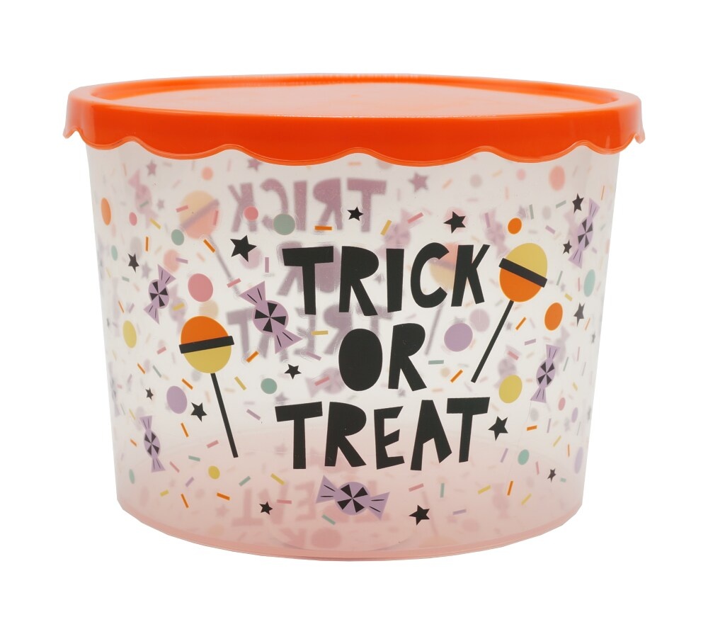 slide 1 of 1, Holiday Home Trick Or Treat Cookie Container, 1 ct