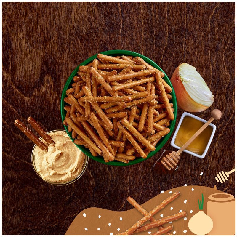 slide 2 of 7, Snyder's of Hanover Gluten Free Pretzel Sticks Honey Mustard and Onion - 7oz, 7 oz