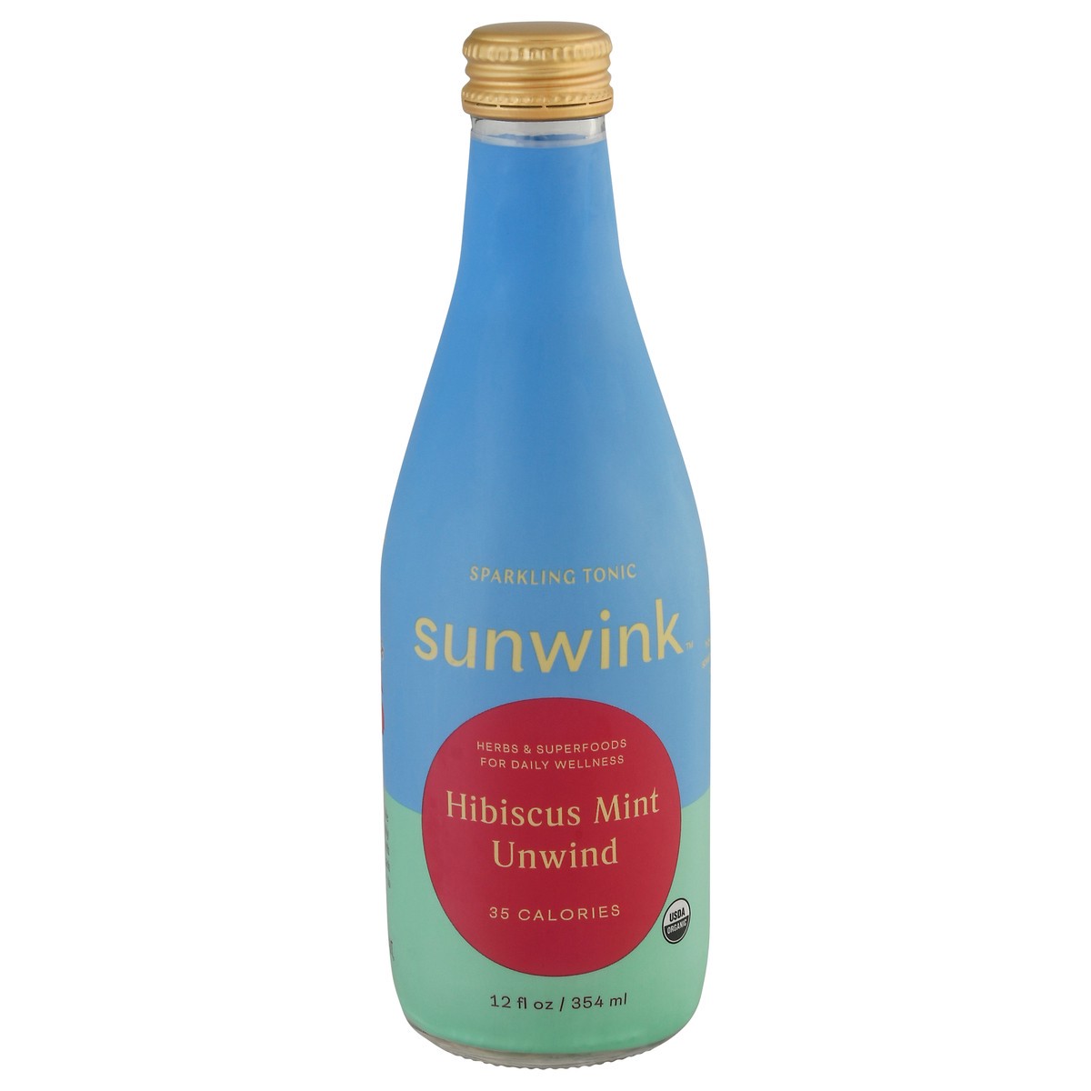 slide 10 of 14, Sunwink Hibiscus Mint Sparkling Tonic - 12 oz, 12 oz