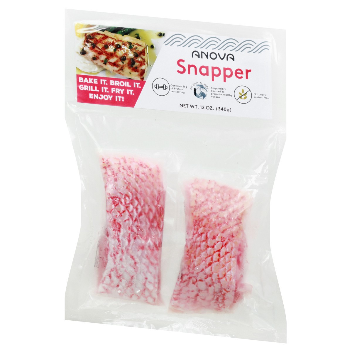 slide 13 of 13, Anova Snapper 12 oz, 12 oz