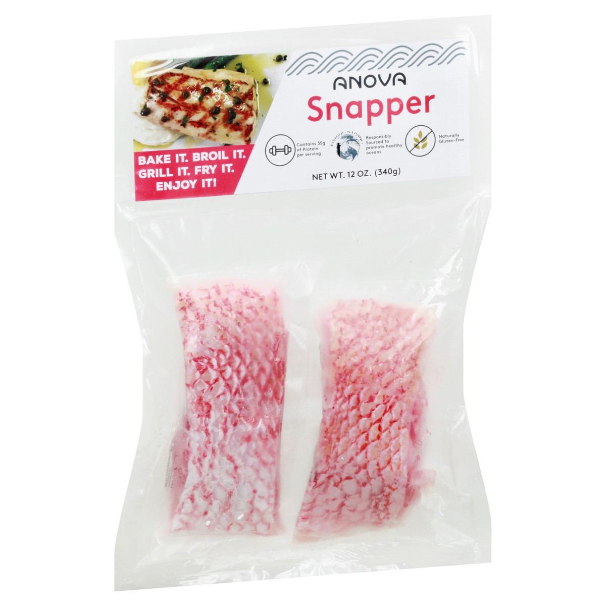 slide 8 of 13, Anova Snapper 12 oz, 12 oz