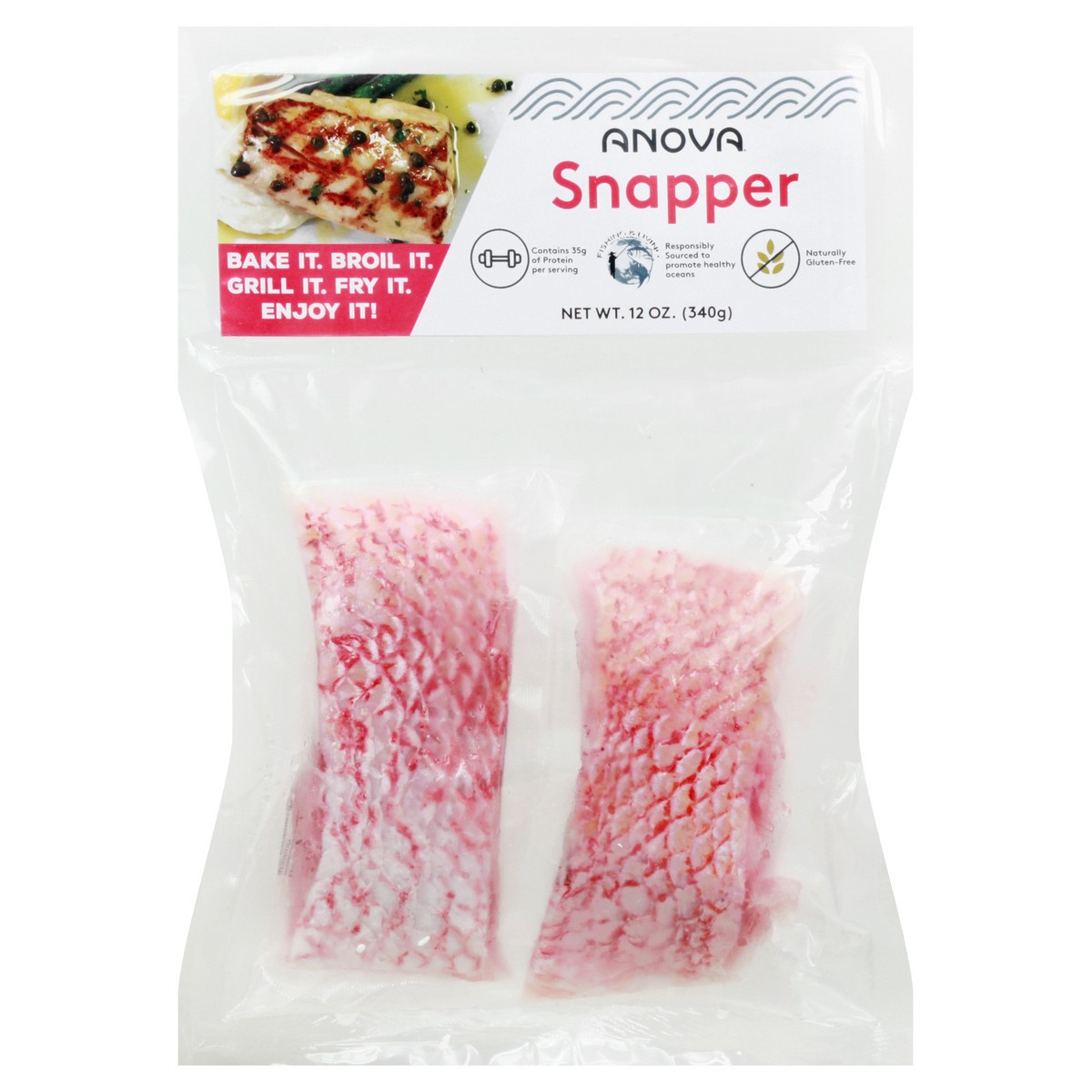 slide 9 of 13, Anova Snapper 12 oz, 12 oz