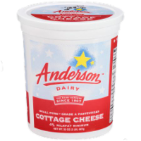 slide 1 of 1, AE Dairy Dairy 4% Small Curd Cottage Cheese, 32 oz