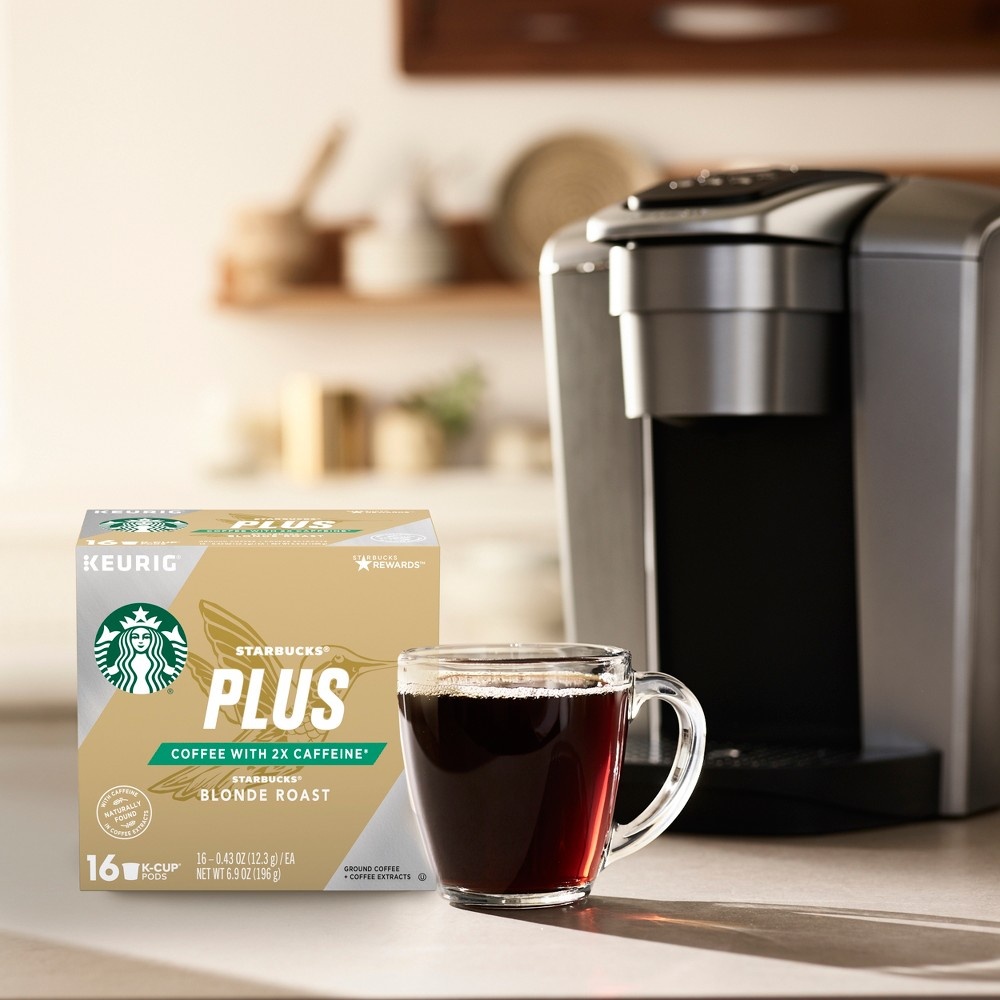 slide 2 of 3, Starbucks Keurig K-Cup Plus Blonde Roast, 16 ct