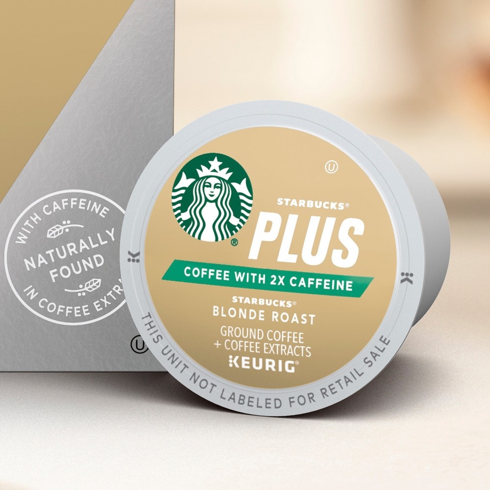 slide 3 of 3, Starbucks Keurig K-Cup Plus Blonde Roast, 16 ct