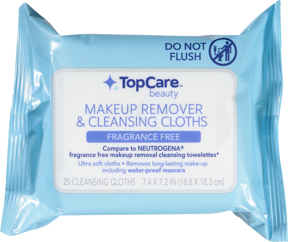 slide 3 of 10, TopCare Makeup Remover Towelettes, 25 ct