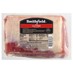 Smithfield Sliced Salt Pork 12 oz