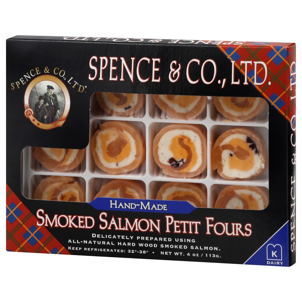 slide 8 of 13, Spence & Co. Smoked Salmon Petit Fours 4 oz, 4 oz