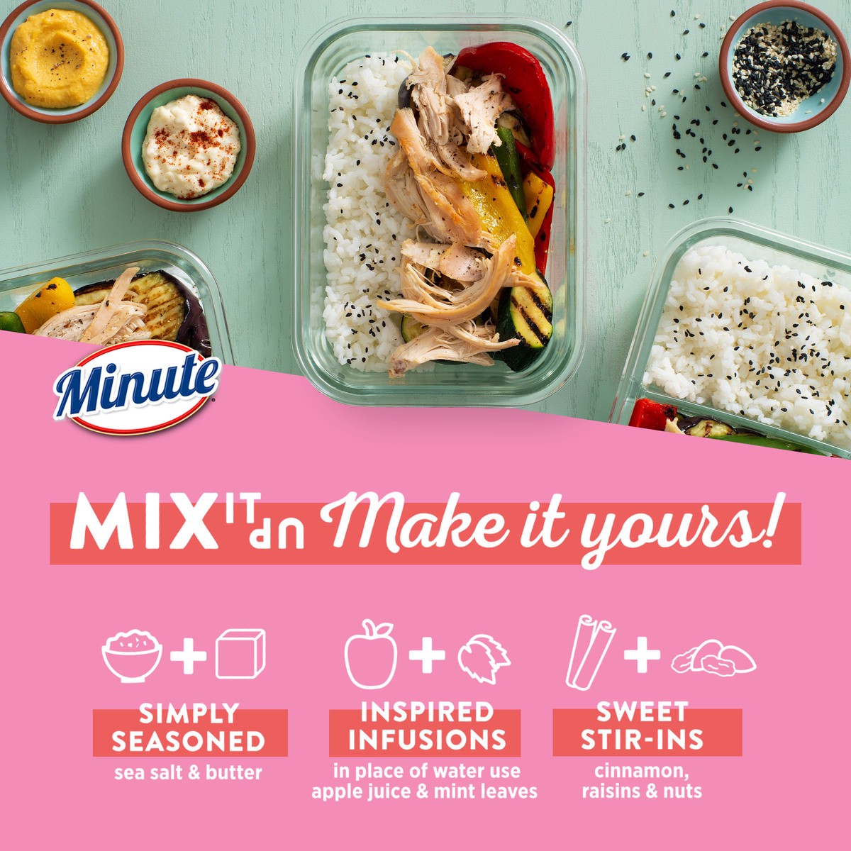 slide 2 of 6, Minute Jasmin Rice, Fragrant & Fluffy, 12 oz