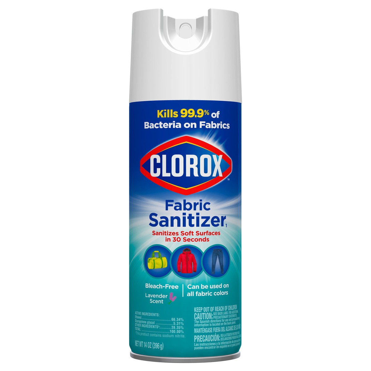 slide 1 of 11, Clorox Fabric Sanitizer, 14 oz