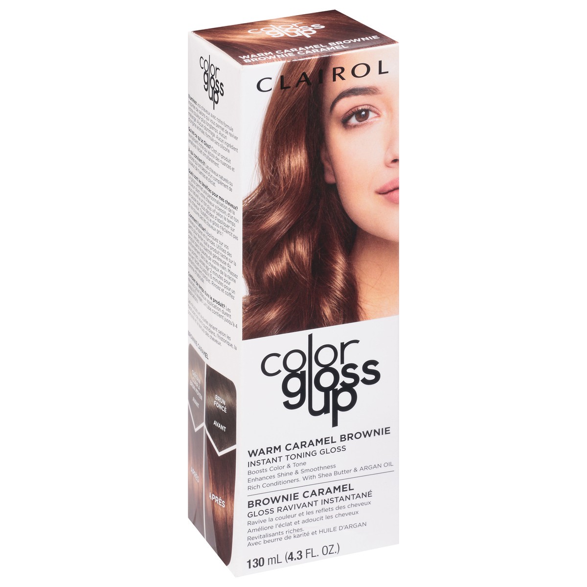 slide 2 of 9, Clairol Warm Caramel Brownie Color Gloss Up 4.3 fl oz, 4.30 fl oz