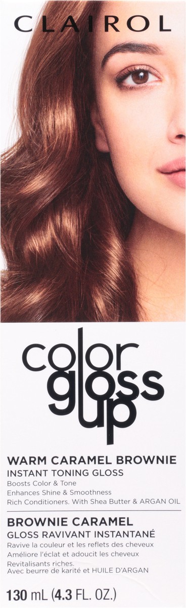 slide 5 of 9, Clairol Warm Caramel Brownie Color Gloss Up 4.3 fl oz, 4.30 fl oz
