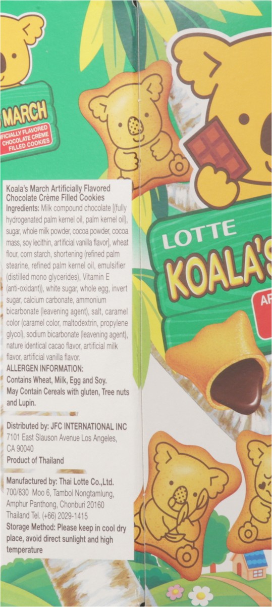 slide 14 of 14, Lotte Koala's March Chocolate Creme Filled Cookies 1.45 oz, 1.45 oz