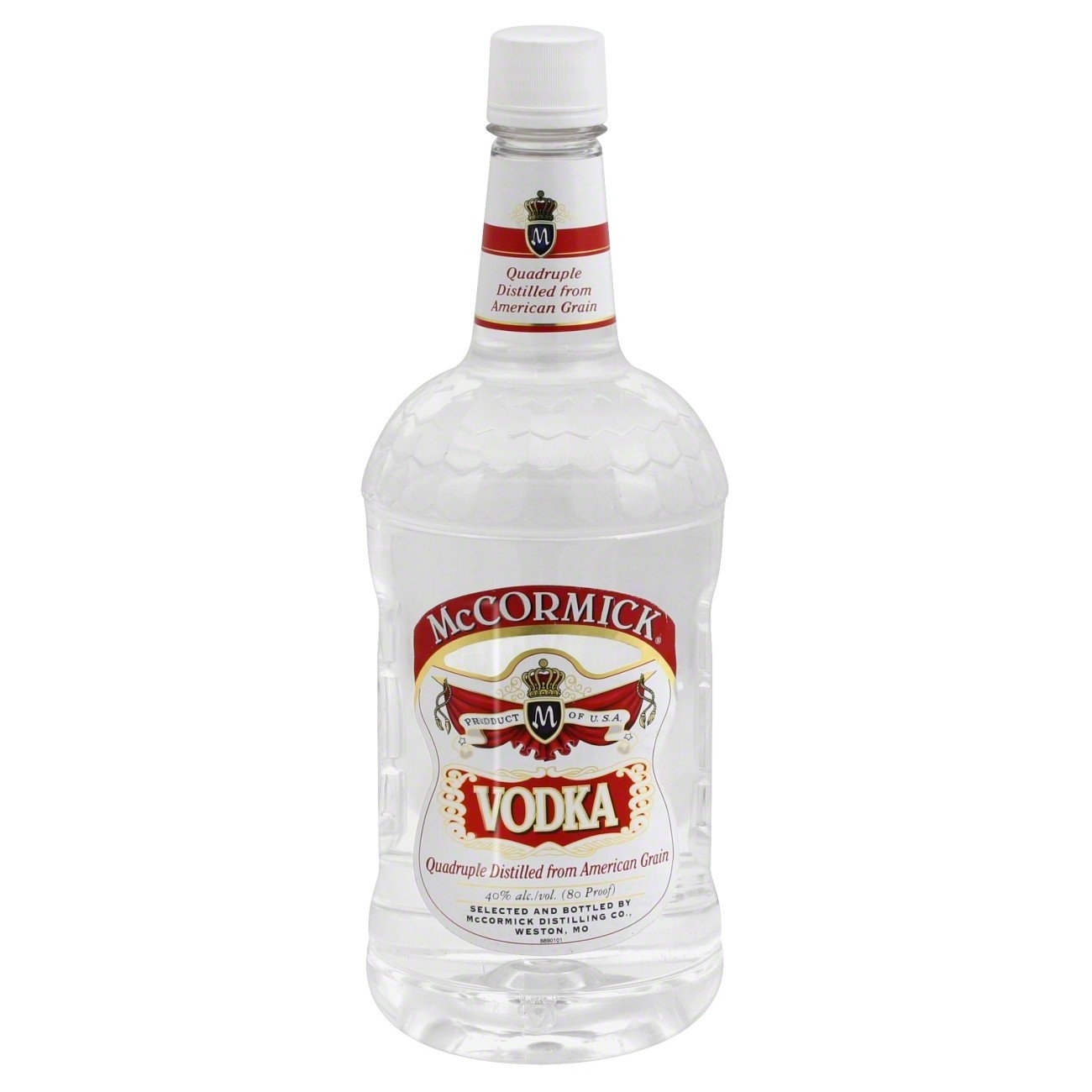 McCormick Distilling McCormick Vodka Plastic Bottle 1.75 liter Shipt