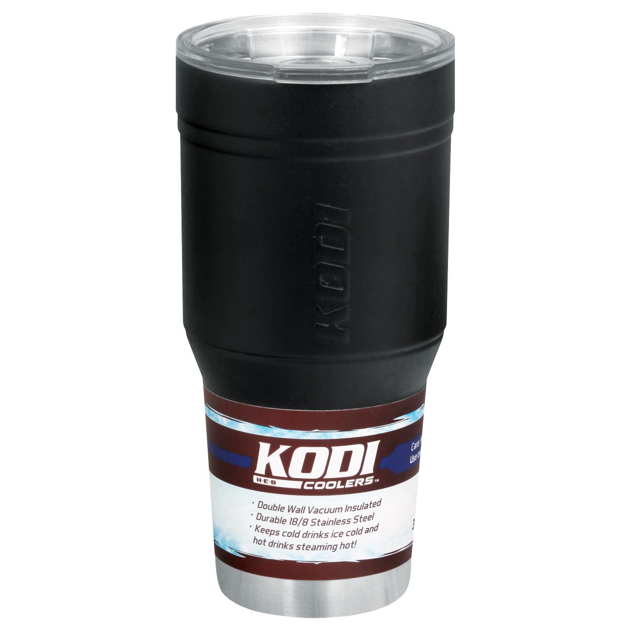 slide 1 of 1, Kodi 32 oz Tumbler Black, 32 oz