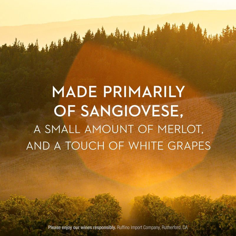 slide 6 of 10, Ruffino Chianti DOCG Sangiovese Italian Red Wine - 750ml Bottle, 750 ml