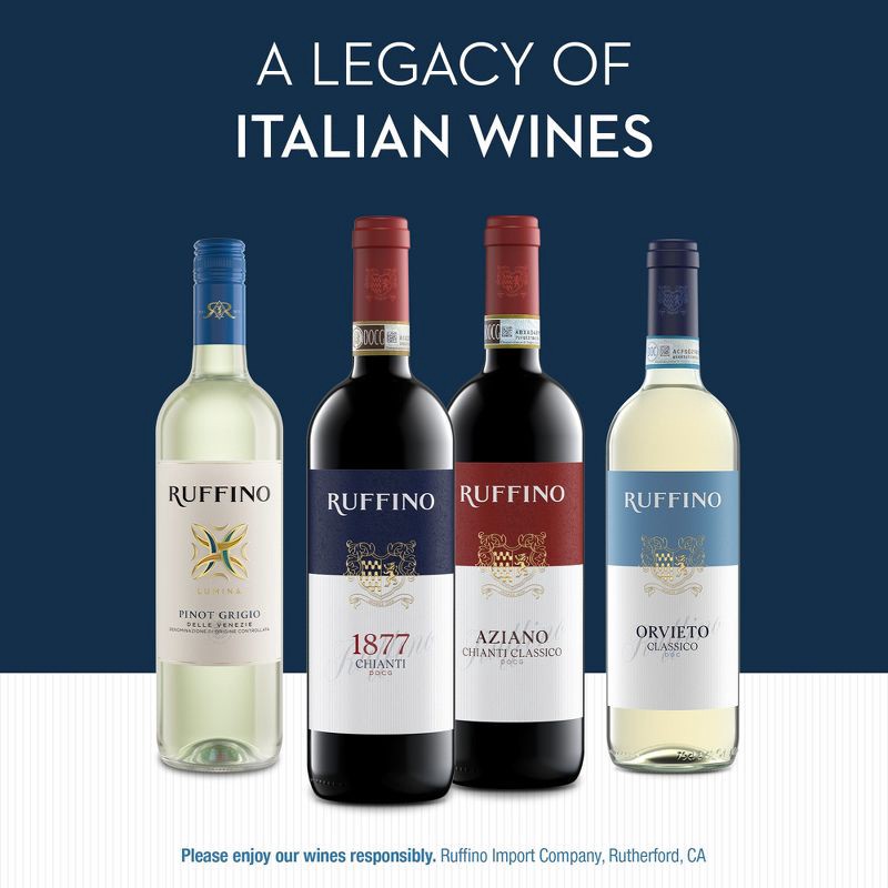 slide 7 of 10, Ruffino Chianti DOCG Sangiovese Italian Red Wine - 750ml Bottle, 750 ml
