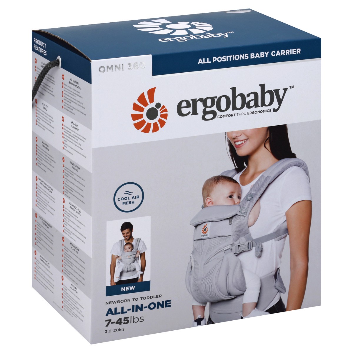 slide 4 of 5, Ergobaby, Inc. Baby Carrier 1 ea, 1 ct