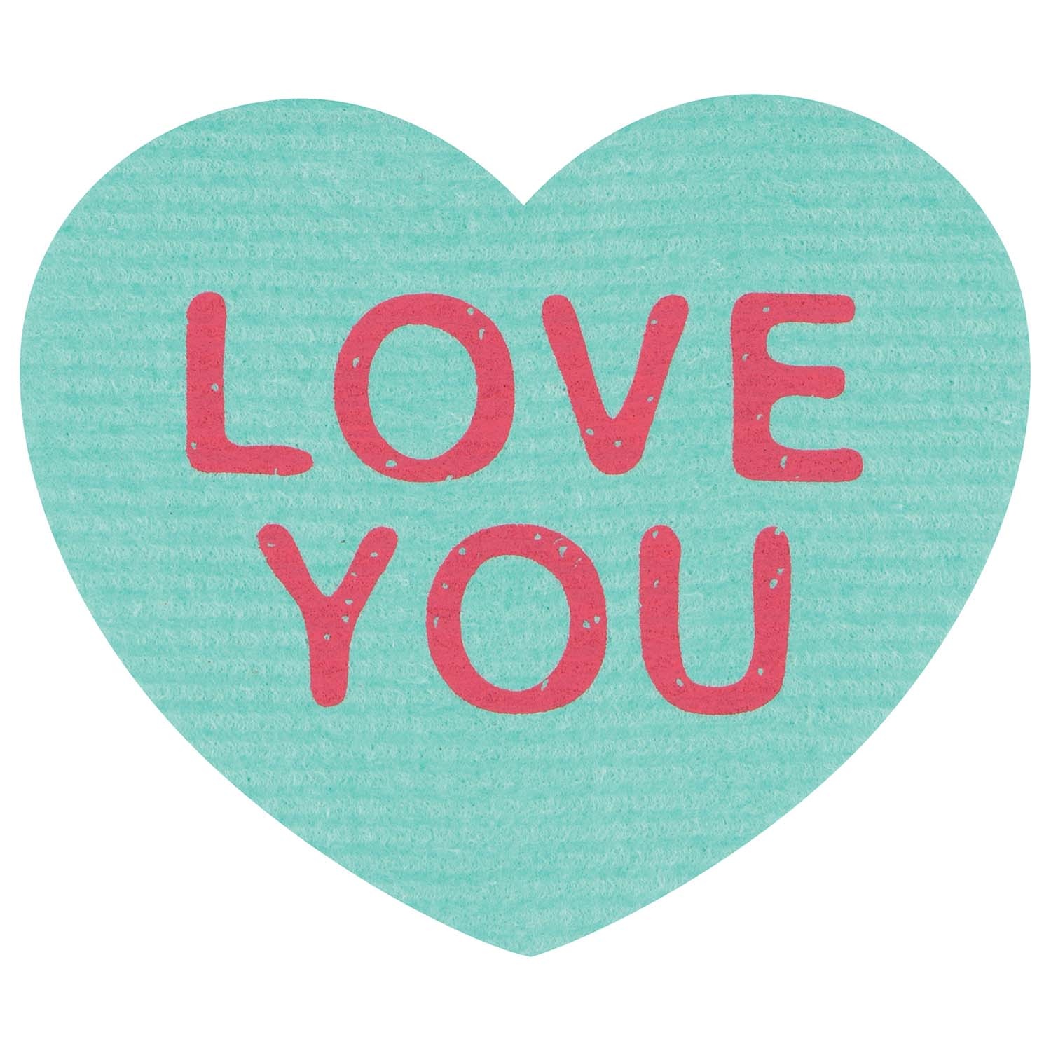 slide 1 of 1, Now Designs Valentines Day Dishcloth, 3 ct