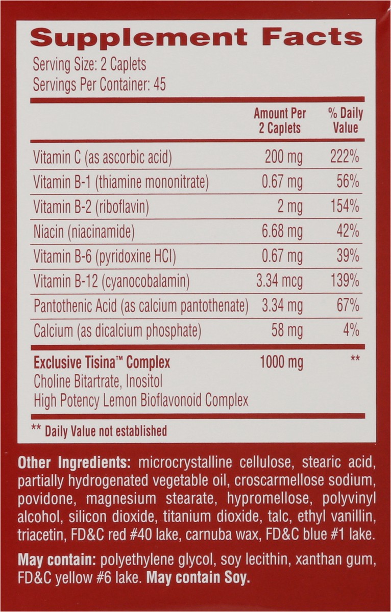 slide 9 of 9, Lipo Flavonoid Lipo-Flavonoid Plus Inner Ear Health Caplets, 90ct, 90 ct