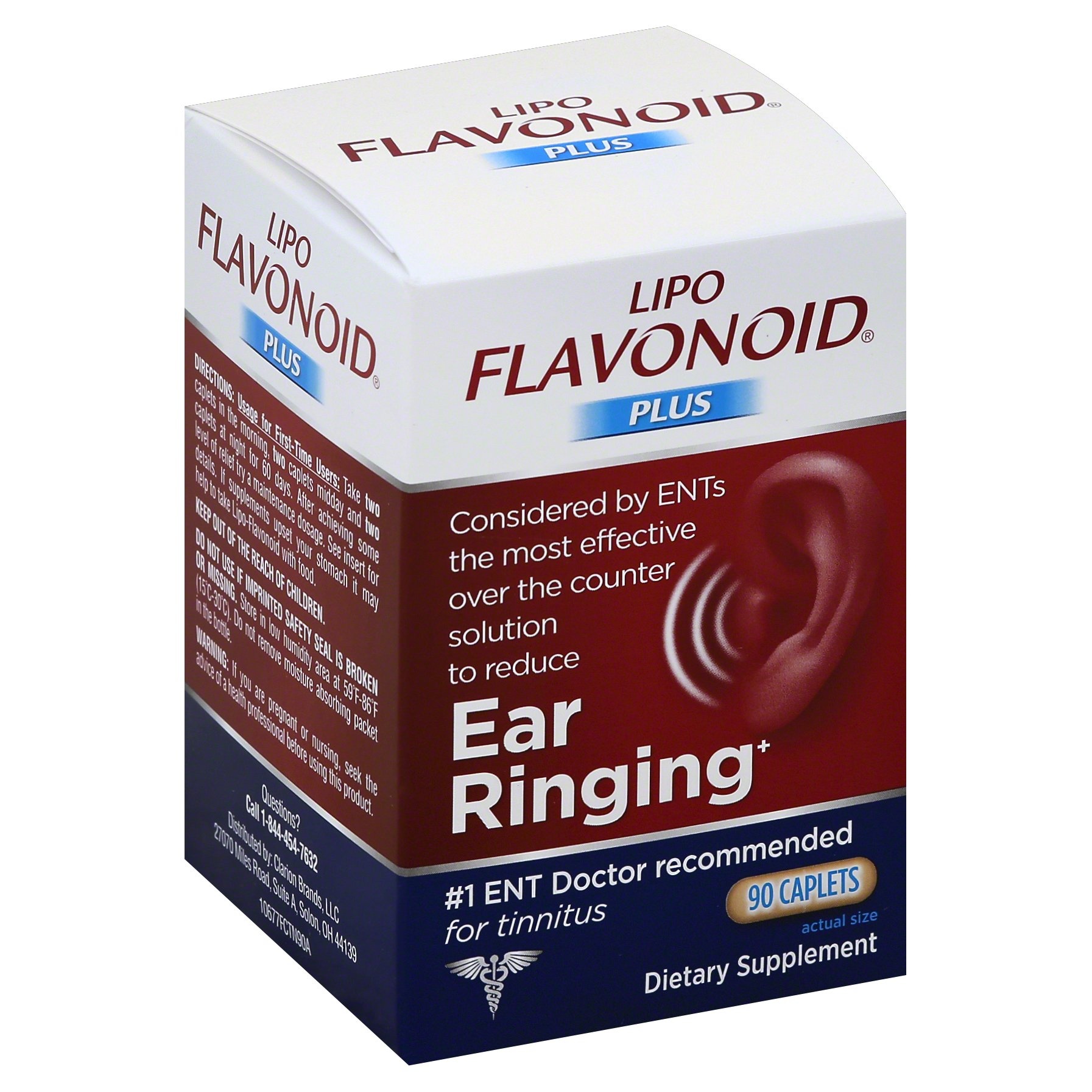 LipoFlavonoid Plus Inner Ear Health Caplets 90 ct Shipt
