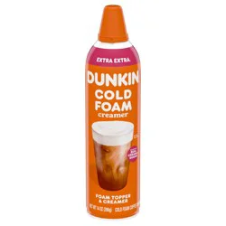 Dunkin' Extra Extra Cold Foam Coffee Creamer, 14 OZ