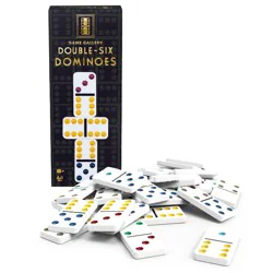 Game Gallery Double 6 Color Dot Dominoes