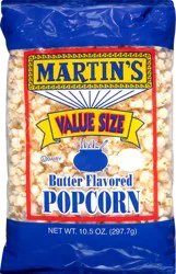 Martin's Value Size Butter Flavored Popcorn 10.5 oz