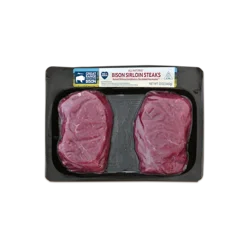 Great Range Premium Sirloin Steaks Bison 12 oz