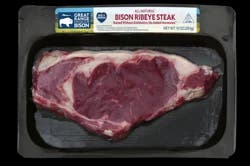 Great Range Bison Ribeye Steak 10 oz