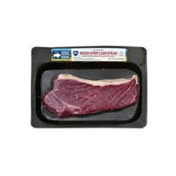 Great Range Fresh Bison Strip Steak-Great Range