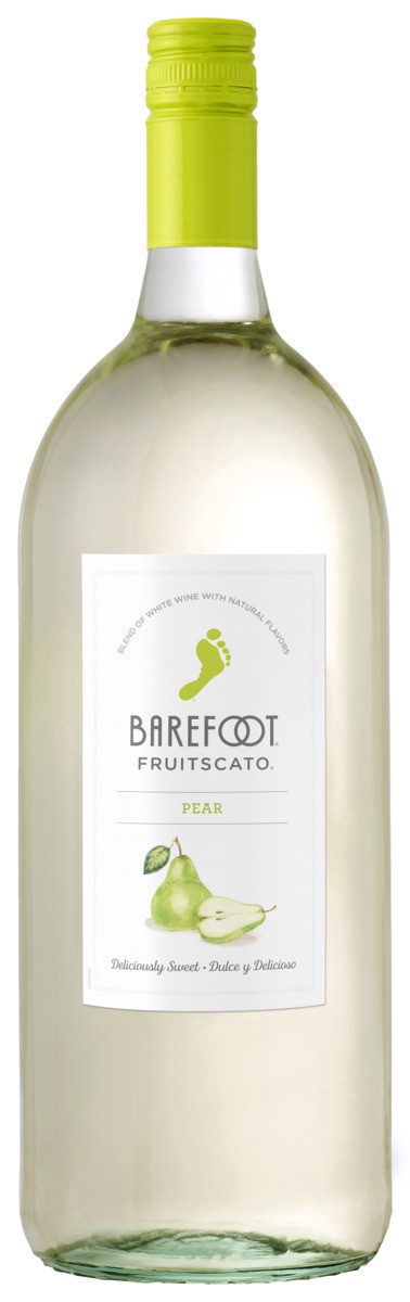 slide 3 of 3, Barefoot Fruitscato Pear Sweet Wine 1.5L  , 1.50 liter