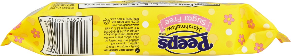 slide 14 of 14, Peeps Sugar-Free Yellow Chicks, 1 oz