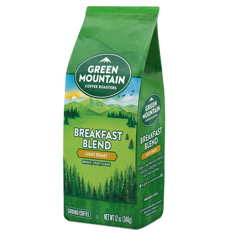 slide 3 of 9, Green Mountain Coffee Breakfast Blend Ground Coffee - Light Roast - 12oz, 12 oz