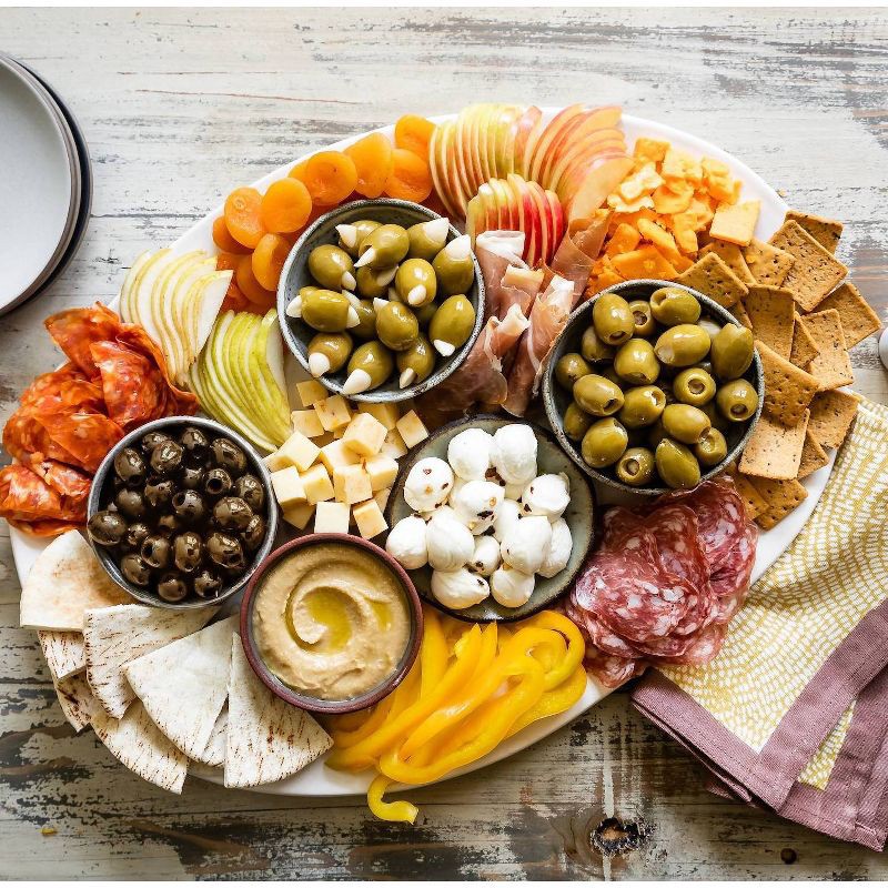 slide 6 of 17, Early California Large Pitted Ripe Black Olives - 6oz, 6 oz