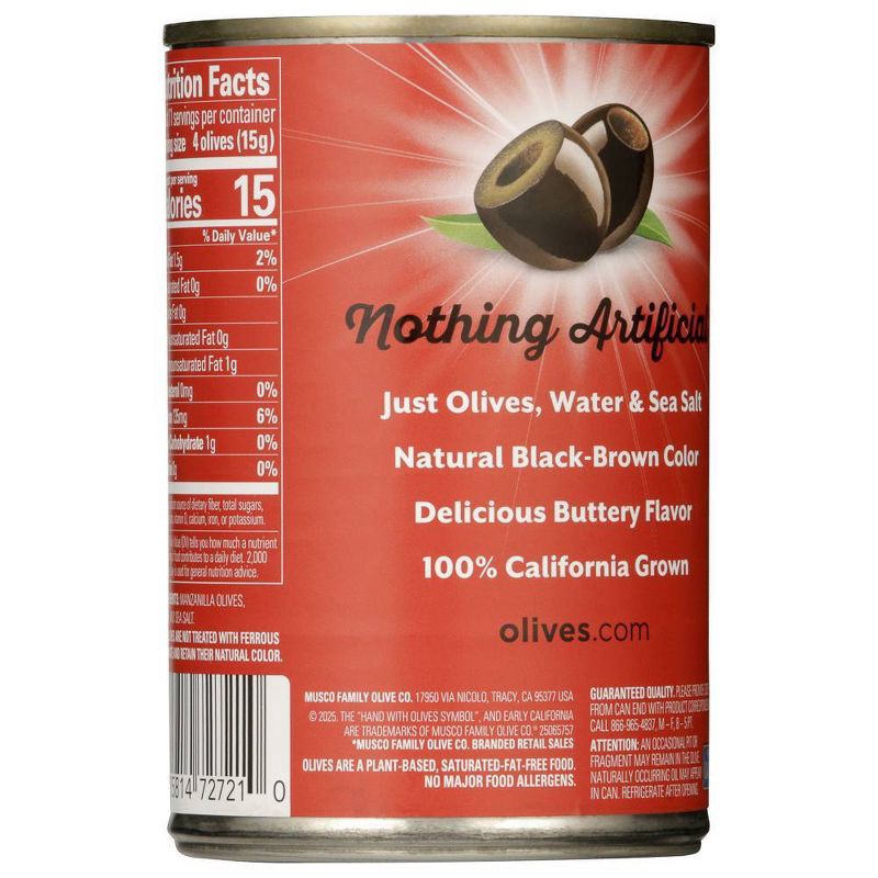 slide 11 of 17, Early California Large Pitted Ripe Black Olives - 6oz, 6 oz