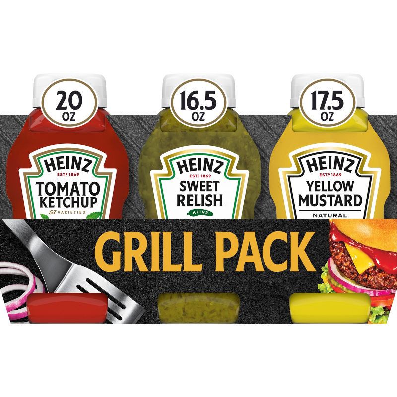 slide 1 of 9, Heinz Picnic Pack Condiments 54oz, 54 oz