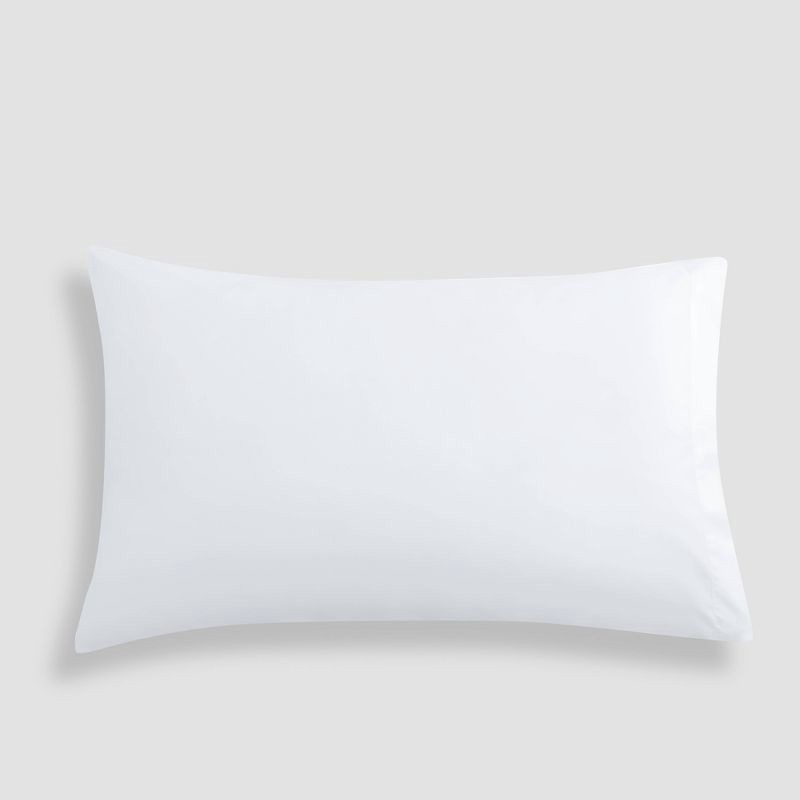 slide 3 of 4, Standard Microfiber Pillowcase Set White - Room Essentials™: 2-Pack, 170 Thread Count, OEKO-TEX Certified, 1 ct