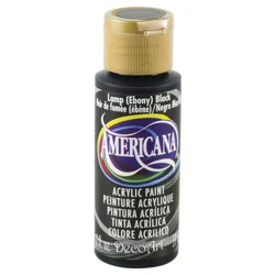 Americana Acrylics Paint Ebony Black